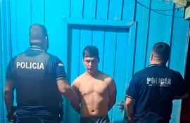 Derlis Ramón Martínez Domínguez fue arrestado esta tarde en Villa Ygatimí por el homicidio de Jorge Miguel González Franco, alias "Ko'olo".