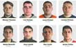 Los ocho acusados por el crimen de Fernando Báez Sosa, con sus edades actuales.