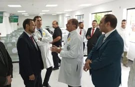 Inauguran mejoras en el área de consultas ambulatorias del Hospital de Clínicas de la Facultad de Ciencias Médicas.