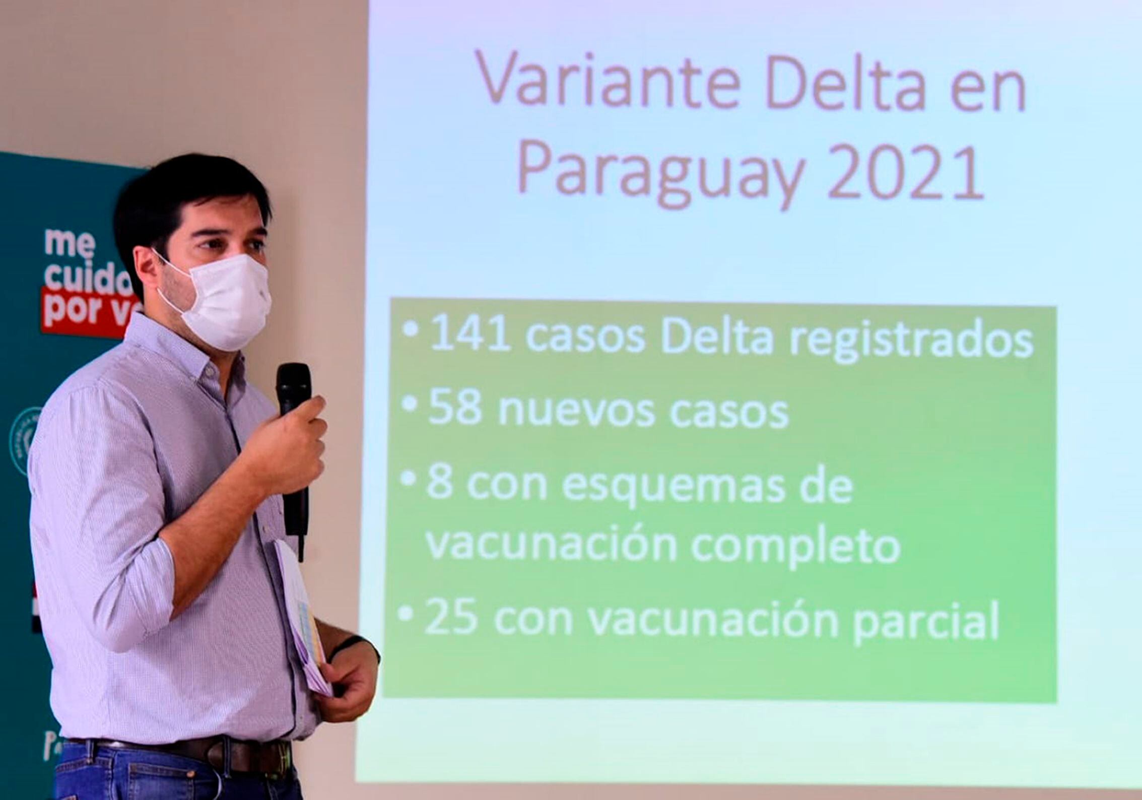 El doctor Guillermo Sequera explicó ayer que el 80% de los casos de delta se registra en Asunción y departamento Central.
