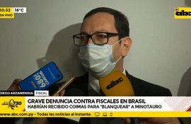 Grave denuncia contra fiscales en Brasil