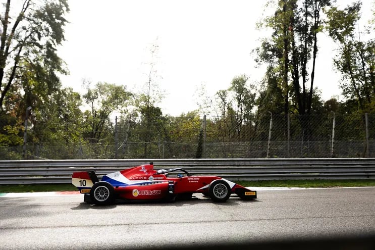 El monoplaz de Arden Motorsport de Joshua Duerksen en la Fórmula 3 Regional Europea.