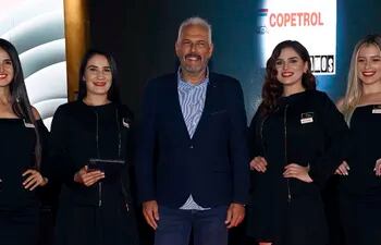 El presidente de Copetrol, Juan José Zapag, estuvo en la presentación del nuevo Diesel Elite S10 Aditivación Premium.