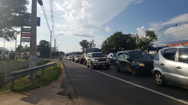 La zona del ex-Aratirí hasta el momento está sin presencia de camioneros, aunque es probable que desde la próxima semana la zona se vuelva a sitiar de manifestantes.