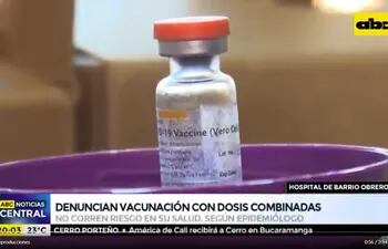 Aplicación de vacunas chinas mezcladas no afectará salud de funcionarios, según Allende