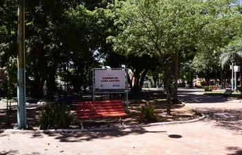Plaza Carmen de Lara Castro, Asunción.