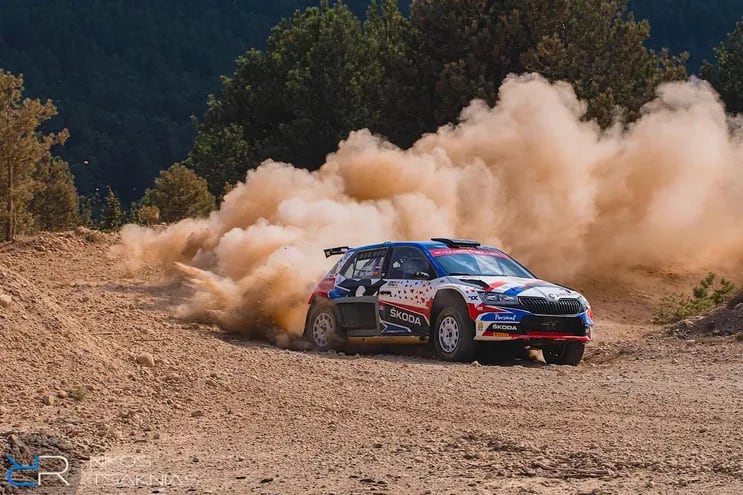 Fabrizio Zaldívar y Carlos Del Barrio estarán en carrera en el Rally Acrópolis de Grecia, por la WRC3.