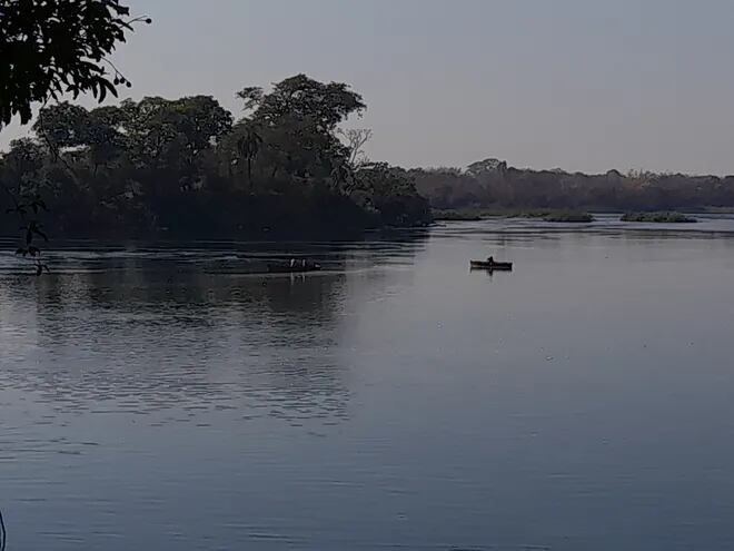 Una imagen de archivo del río Paraná en la zona de Ayolas.