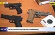 Capiatá: policía incauta pistolas de aire comprimido