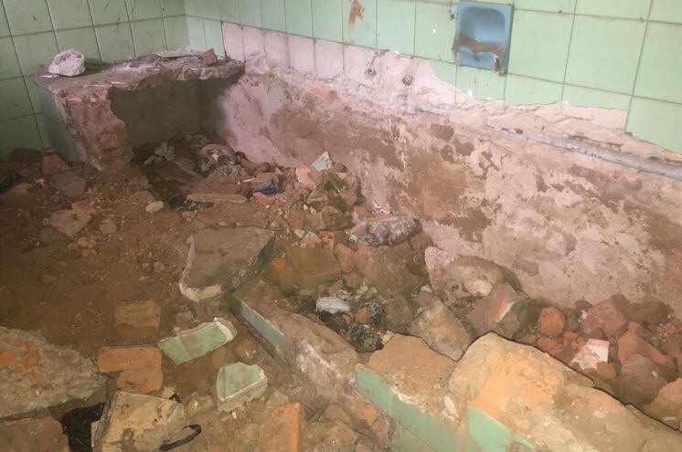 Los restos óseos hallados en un inmueble de los Stroessner.