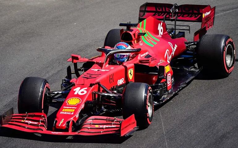 El piloto de Ferrari, Charles Leclerc, quiere ser el primer monegasco en ganar en casa (AFP).