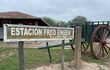 Estación Fred Engen en el Chaco paraguayo, el sitio se conserva hasta hoy