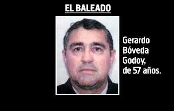 Gerardo Bóveda Godoy, baleado en Pedro Juan Caballero.