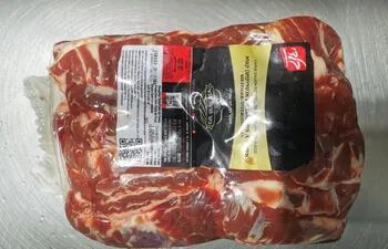 Uno de los cortes de carne con certificación kosher que se exporta a Israel