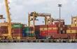 Contenedores en el puerto de Colombo, Sri Lanka. La OMC estima disminución del comercio mundial.