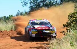 Gustavo Saba logró su primer triunfo de la temporada en el Rally de Paraguarí, junto a Fernando Mussano y al mando del VW Polo GTI R5.