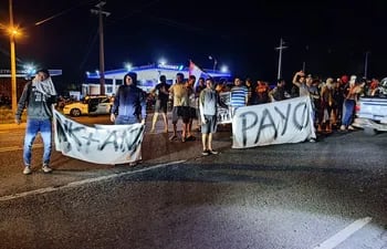 Numeras manifestaciones con cierre de ruta por simpatizantes de "Payo" Cubas se registran en todo el país este lunes.