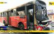 Otro bus chatarra se incendia sobre Eusebio Ayala