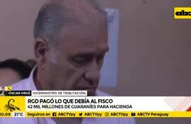 Ramón González Daher pagó los G. 42.000 millones que debía al fisco
