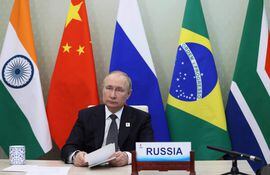 El presidente de Rusia, Vladimir Putin.  (SPUTNIK/AFP)