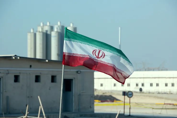 Vista de un sector de la planta nuclear de Bushehr, en Irán.