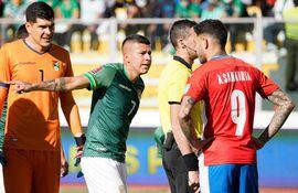 Antonio Sanabria malogró lo que hubiera sido el empate paraguayo.