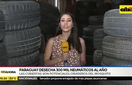 Paraguay desecha 300 mil neumáticos al año