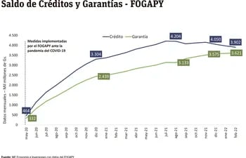 SALDO DE CREDITOS Y GARANTÍAS - FOGAPY