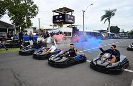 Perfecta Automotores y BMW Paraguay hicieron vivir una experiencia única a los invitados que asistieron a la competición deportiva.