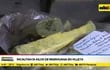 Incautaron 34 kilos de marihuana en Villeta