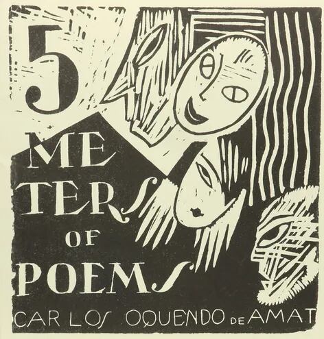 Carlos Oquendo de Amat, "5 metros de poemas", Lima, editorial Minerva, 1927.