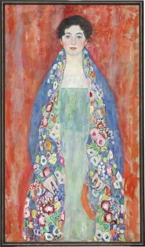 No se sabe con certeza quién es la modelo ni dónde estuvo los últimos cien años. Pero sí es seguro es el 'Retrato de la señorita Lieser', valorado en 50 millones de euros (54 millones de dólares) y que será subastado en abril, pondrá a Gustav Klimt de nuevo en el centro del mercado del arte.