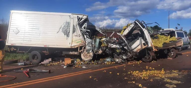 Accidente de tránsito fatal en San Rafael del Paraná.