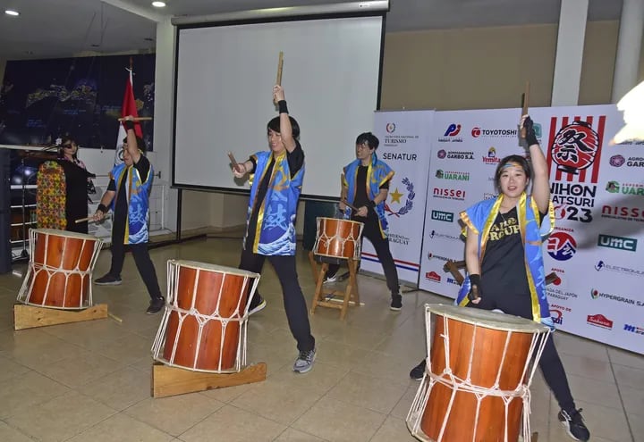 Grupos de Taiko, los tambores tradicionales japoneses, estarán presentes en el Nihon Matsuri 2023.