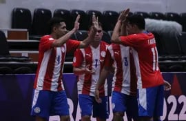 Paraguay igualó a tres goles con Argentina en la Copa América de futsal.