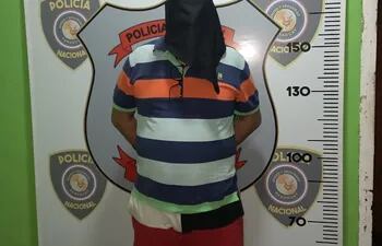 José Dolores Pinto Apostolaqui fue capturado este domingo en Ciudad del Este.