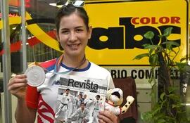 Yennifer Gabriela Servín Amarilla (23/07/1995), medalla de plata en los Juegos Asu2022.