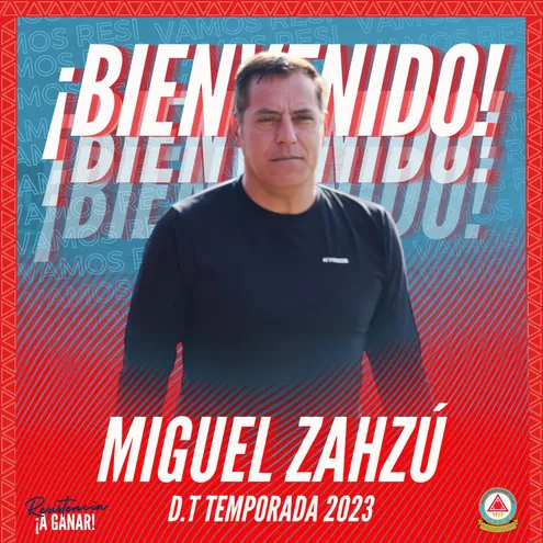 La confirmación de Miguel Ángel Zazhú como nuevo entrenador de Resistencia.