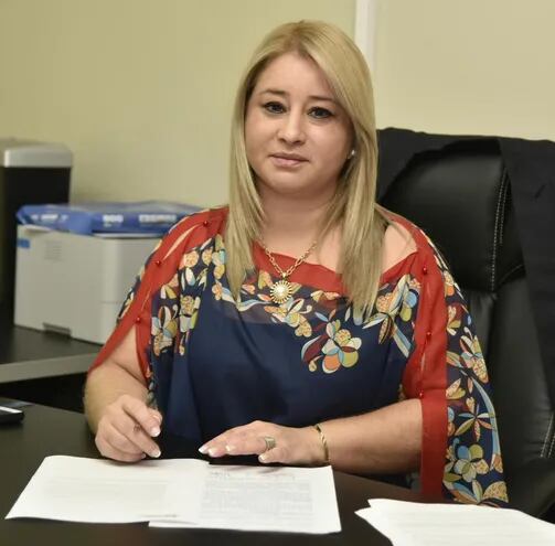 Rosarito Montanía, jueza penal de garantías especializada en Crimen Organizado.