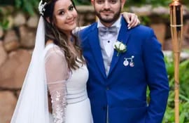 Cynthia Noemí Mendoza Chamorro y Cristián Ariel Ortigoza Gómez se casaron.