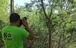 Organizaciones sociales realizan avistamiento y fotografía de aves en el Parque Guasu Metropolitano.