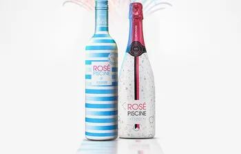 El vino francés Rosé Piscine se disfruta en cualquier momento.