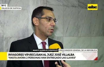 Video: Recusan al juez José Villalba