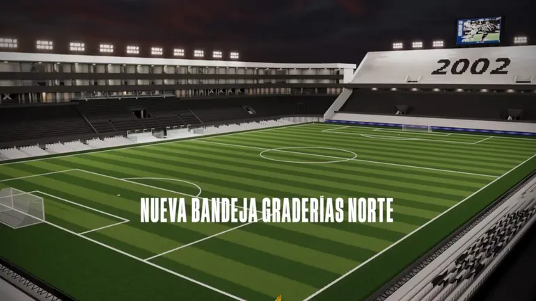 El nuevo estadio Osvaldo Domínguez Dibb.