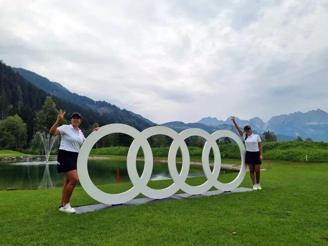 Las golfistas aficionadas Lidia Villalba y Andrea Semidei se consagraron campeonas mundiales.
