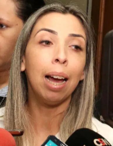 Juana Carolina Vera, cuñada del diputado por la ANR Freddy D’Ecclesiis y procesada por supuesto tráfico de drogas.