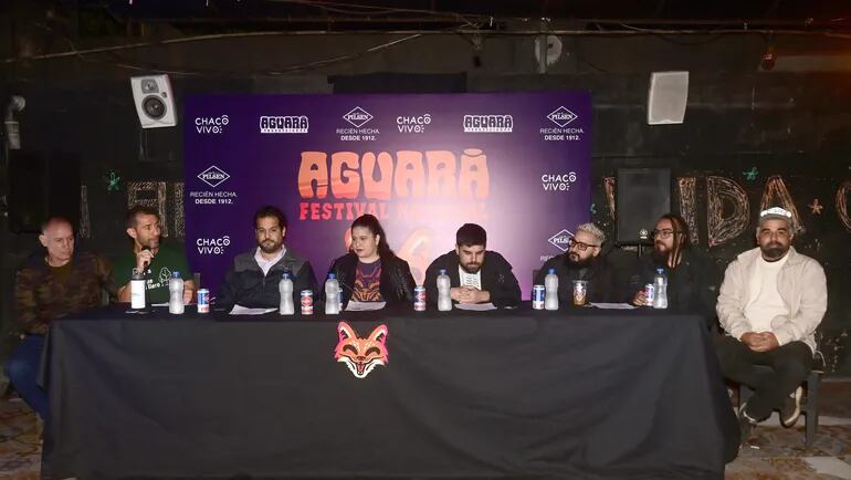 Los organizadores y también vocalistas de bandas que estarán presentes, brindaron más detalles de lo que será el Aguará Festival, en el marco de una conferencia de prensa llevada a cabo en Rockero.