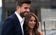 Tras 12 años de celebraciones conjuntas, este es el primer cumpleaños que Gerard Piqué y Shakira pasan separados. (Bryan R. Smith / AFP)