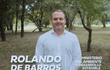 Anuncio de Rolando de Barros Barreto como futuro Ministro del Medio Ambiente.