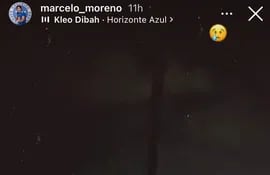 La publicación de Marcelo Martins Moreno después de la victoria de Cerro Porteño en el estreno del torneo Apertura 2022.